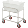 Winholt Aluminum Bulk Mover 3 Bushel BLC-1 with White Tub, 30"L x 19"W x 32"H