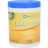 MedShield Alcohol-Free Sanitizing Wipes, Lemon Scented, 160 Wipes Per Canister - Pkg Qty 12