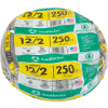 Southwire 13055955 UF-B Underground Feeder Cable, 12/2 AWG, 250 ft