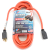 U.S. Wire 63025 25 Ft. Three Conductor Orange Extension Cord, 14/3 Ga. SJWT-A, 300V, 15A