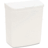 Health Gards Plastic Convertible Sanitary Napkin Receptacle, White 1 Gallon - HOS250201W