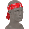 Ergodyne® Chill-Its® 6700 Evaporative Cooling Bandana - Tie, Red Western, One Size