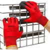 NorthFlex Red™ Foamed PVC Palm Coated Gloves, North Safety NF11/8M - Pkg Qty 12
																			