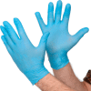 North® Dexi-Task Medical/Exam Disposable Nitrile Gloves, Powder-Free, Blue, L, 100/Box