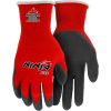 Ninja Flex Latex Coated Palm Gloves, MEMPHIS GLOVE N9680XL, 1-Pair - Pkg Qty 12