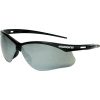 Jackson Safety SG Safety Glasses Black Frame Smoke Mirror Lens Anti-Scratch