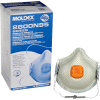 Moldex 2800N95 2800 Series N95 Particulate Respirators, HandyStrap& Ventex Valve, M/L, 10/Box