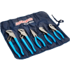 Channellock® Tool Roll 3 5 Piece Plier Set (Long Nose, Slip Joint, Diagonal, Tongue & Groove)