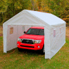 Universal™ Enclosed Canopy With Windows 20'L x 10'8"W - White