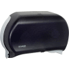 San Jamar Twin 9" JBT Dispenser, Classic, Transparent Black Pearl - R4000TBK