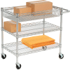 Luxor® LICWT2918 Heavy Duty Wire Transport Cart - 30x18x30
