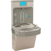 Elkay EZH2O Enhanced Wall Mounted Filtered Water Bottle Refilling Station, Light Gray