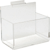 Acrylic Single Hosiery Bin - Clear - Pkg Qty 8