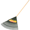 True Temper® Greensweeper Plastic Lawn & Leaf Rake, 24" Blade