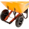 true temper 8 cu ft poly wheelbarrow rp8m10