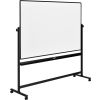 Mobile Reversible Whiteboard - 72 x 48 - Black Frame
																			