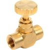 1/4" NPT Brass Needle Valve