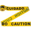 300' x 3" Yellow "CAUTION - CUIDADO" Tape, 1 Roll