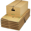 Fellowes 00774 Recycled Stor/File™, Legal Box, 24-1/8"D x 15-1/4"W x 10-3/4"H, Kraft/Green - Pkg Qty 12