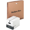 Fellowes 00025 Stor/File™, Letter/Legal Box, 16"L x 12-1/4"W x 11"H, White/Blue - Pkg Qty 12
