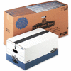 Fellowes 12112 Liberty® Plus, Legal Box, 24-1/8"L x 15-1/4"W x 10-3/4"H, White/Blue - Pkg Qty 12