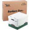 Fellowes 07241 R-Kive®, Letter/Legal Box, 16-1/2"L x 12-3/4"W x 10-3/8"H, White/Green - Pkg Qty 12