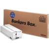 Fellowes 00006 Liberty® Check And Form Boxes, 24"L x 9"W x 6-3/8"H, White/Blue - Pkg Qty 12