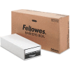 Fellowes 00302 Stor/Drawer® Steel Plus™, Check Box, 25-1/4x10-1/2x5-1/4, White/Blue - Pkg Qty 12