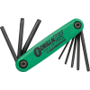 Bondhus 12638 Set 8 Tamper Resistant Tip Fold-up Tools TR9-TR40