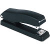 Universal Economy Half Strip Stapler, 12 Sheet Capacity, Black