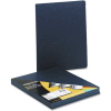 Fellowes® Executive Presentation Covers, 8-3/4" x 11-1/4", Navy, 50/Pk - Pkg Qty 8