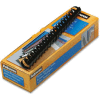 Fellowes® Plastic Combs - Round Back, 1", 200 Sheets, Black, 10/Pack - Pkg Qty 20