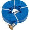 Apache 98138015 1-1/2 in. x 50 ft. PVC Lay Flat Discharge Hose w/ M x F
																			
