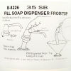Bobrick® Liquid & Lotion Soap Dispenser 6" Spout 34-oz. - B-8226
																			