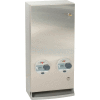 Bobrick® ClassicSeries 25 Cent Surface Mount Sanitary Vendor Sq. Edge - B-2706 25