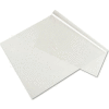 Clear Sheet Desk Pad, 20 x36, Clear