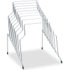 Fellowes® Wire Step File®, 8 Sections, Silver - Pkg Qty 4