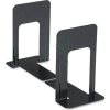 Jumbo Economy Metal Bookends, Black Enamel