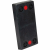 Molded Rubber Bumper B-1224-3 - 24"L x 12"W x 3"H