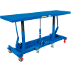 Extra-Long Deck Mobile Work Positioning Lift Table Cart LDLT-3096