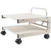 Balt® 27501 Low Profile Mobile Printer Stand, 14''H x 17''W x 17''D, Gray