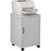 Balt® 27502 Single Fax & Printer Stand, 17-1/2"W x 17-1/2"D x 26-5/8"H, Gray