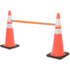 Cortina PVC Retractable Cone Bar 03-824CB, Orange