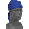Ergodyne® Chill-Its® 6710CT Evap. Cooling Triangle Hat w/ Built-In Cooling Towel, Blue