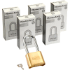 Master Lock® No. 175LH Bottom Resettable Combination Padlocks - Pkg Qty 6