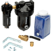Arrow Economy StageAir 1 Qt. Desiccant Dryer D7612, Zinc & Aluminum Bowl, 1/2" NPT, 200 PSI