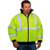 OccuNomix Hi-Vis Value Bomber Jacket, Class 3, Hi-Vis Yellow, XL, LUX-ETJBJ-YXL