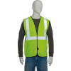 OccuNomix Class 2 Solid Vest Hi-Vis Yellow S/M, ECO-G-YS/M