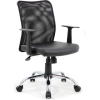 Boss Budget Mesh Task Chair with T-Arms - Black