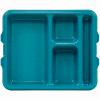 Cambro 9114CP414 - Tray 4compartment 9 x 11, Teal - Pkg Qty 24